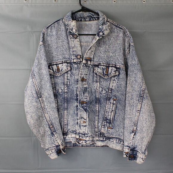 Levi's Other - Vintage 80s Levis Jacket Medium Trucker Jean Denim Acid Wash Made In USA 70507